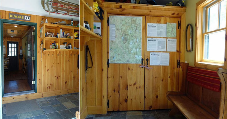 Cabin porch