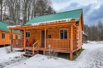 Let's Take A Peek At This Family Log Cabin And See What's Inside...