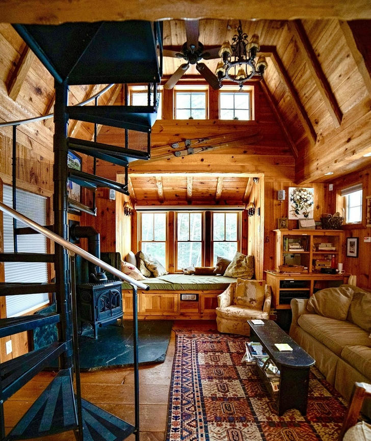 Cabin living area