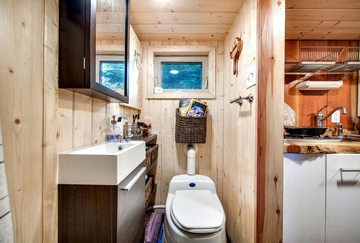 The bathroom